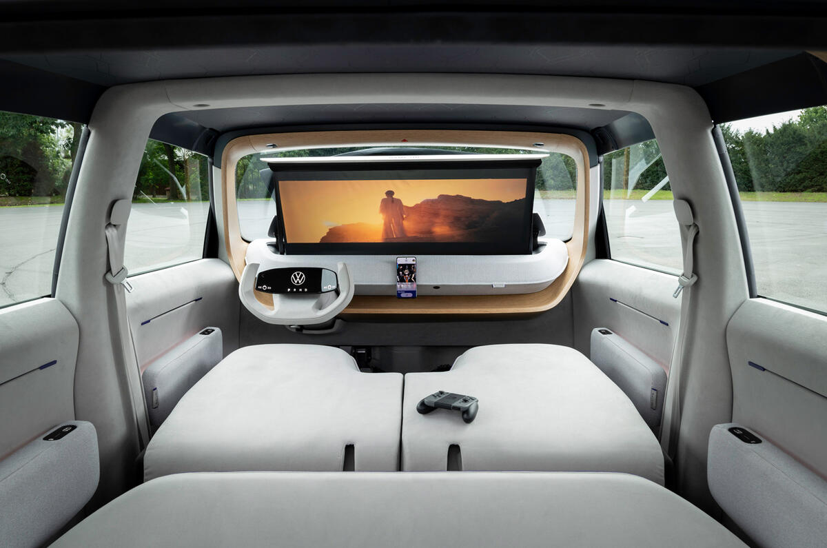 87 Volkswagen ID Life concept drive estilo de vida interior