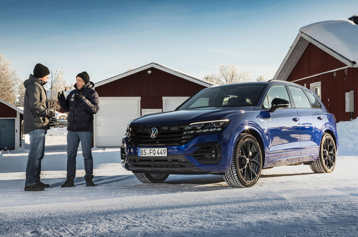 Volkswagen Touareg R 2020 official reveal images - interview