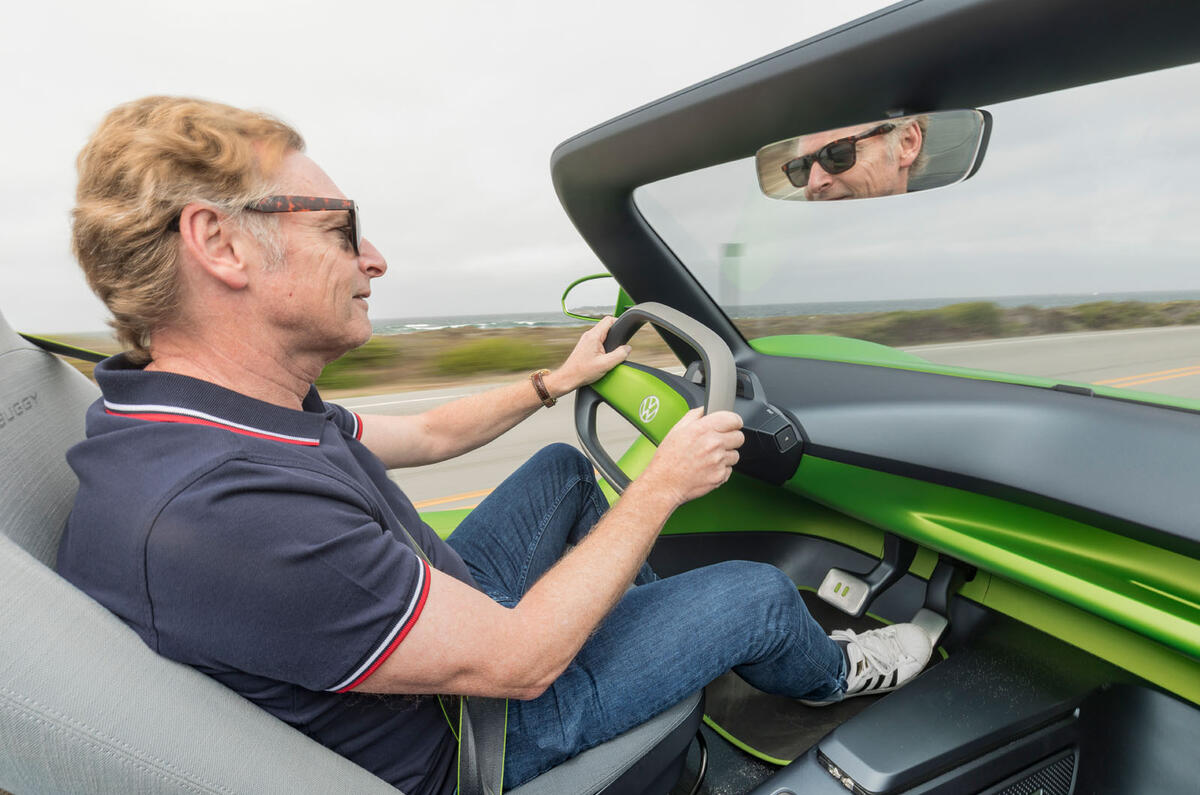 Volkswagen ID Buggy concept first drive - Greg Kable driving
