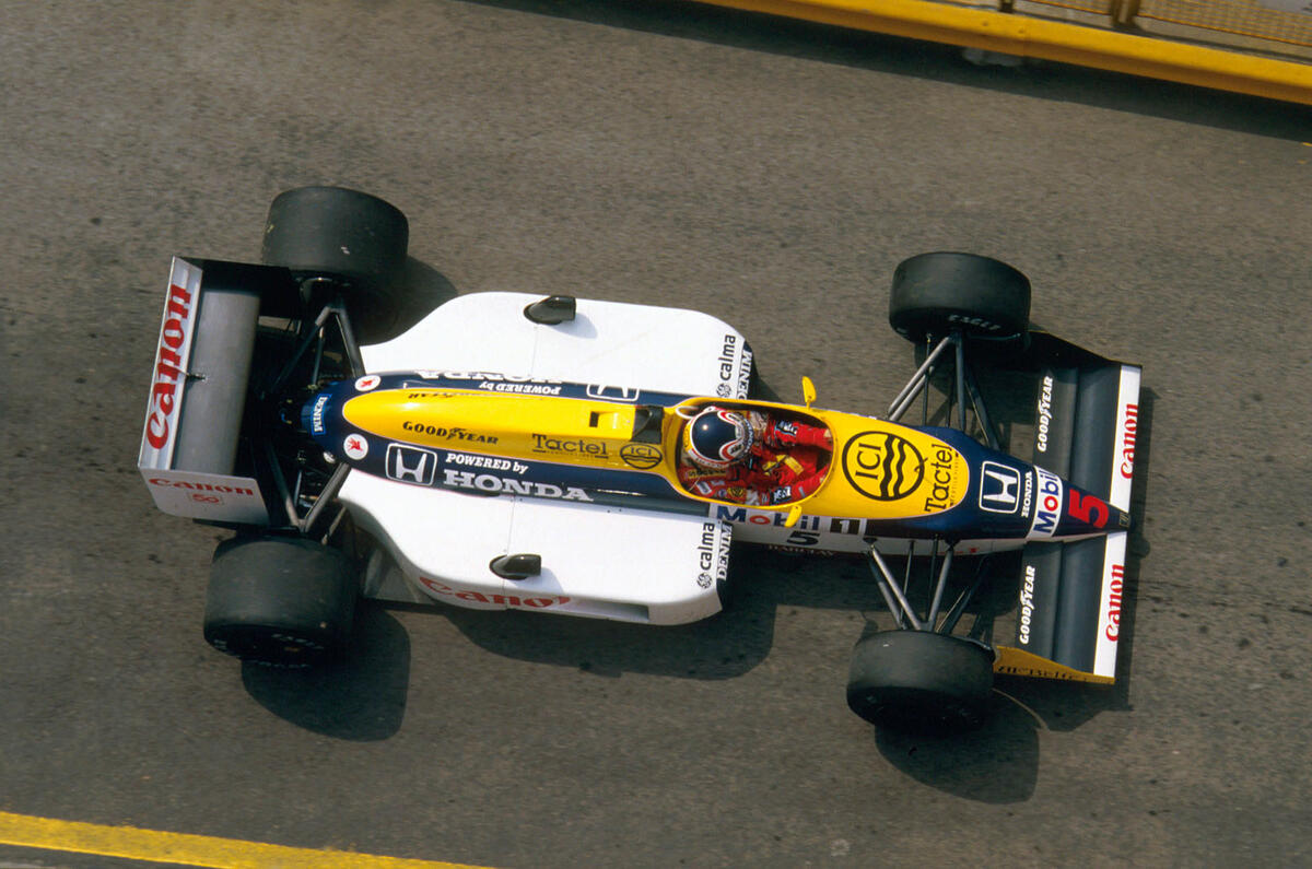 Throwback Thursday Driving The 1987 F1 Title Winning Williams Fw11b Autocar