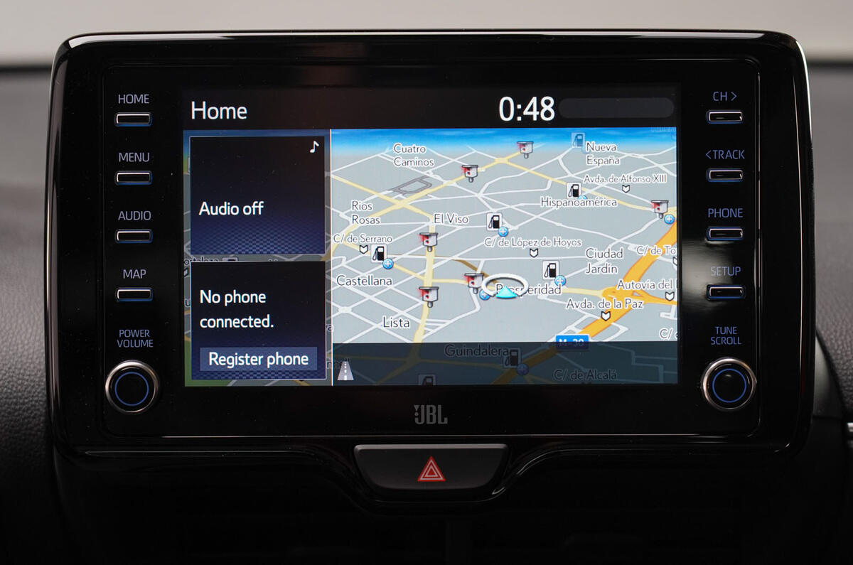 Toyota Yaris 2019 official studio - navigation