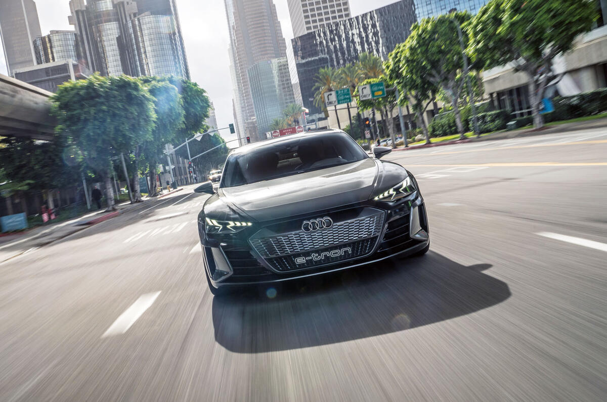 Audi E Tron Gt Concept 2018 First Drive Of Electric