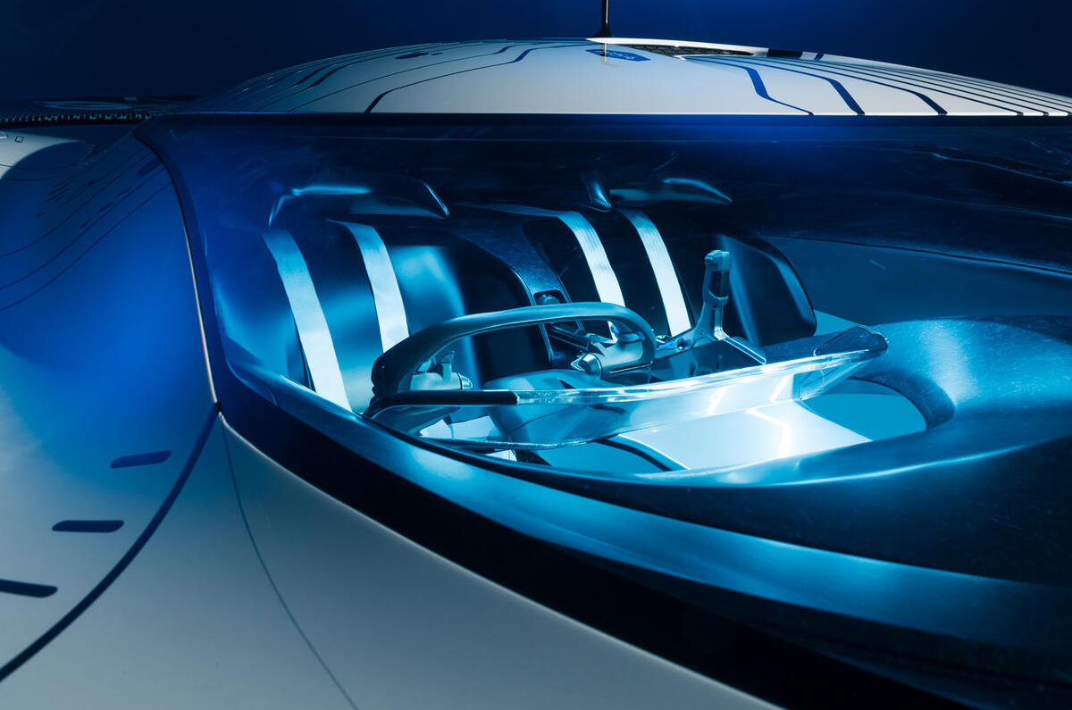 Jaguar Vision GT Concept Gran Turismo - studio static cabin