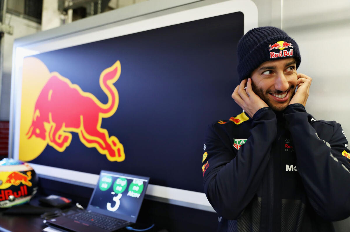 Daniel Ricciardo interview - at Red Bull