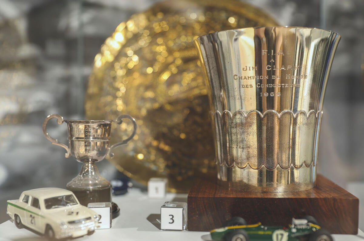 Jim Clark Museum preview day - cup
