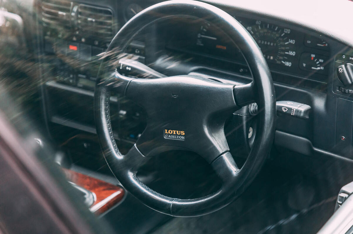 Lotus Carlton at 30 - interior