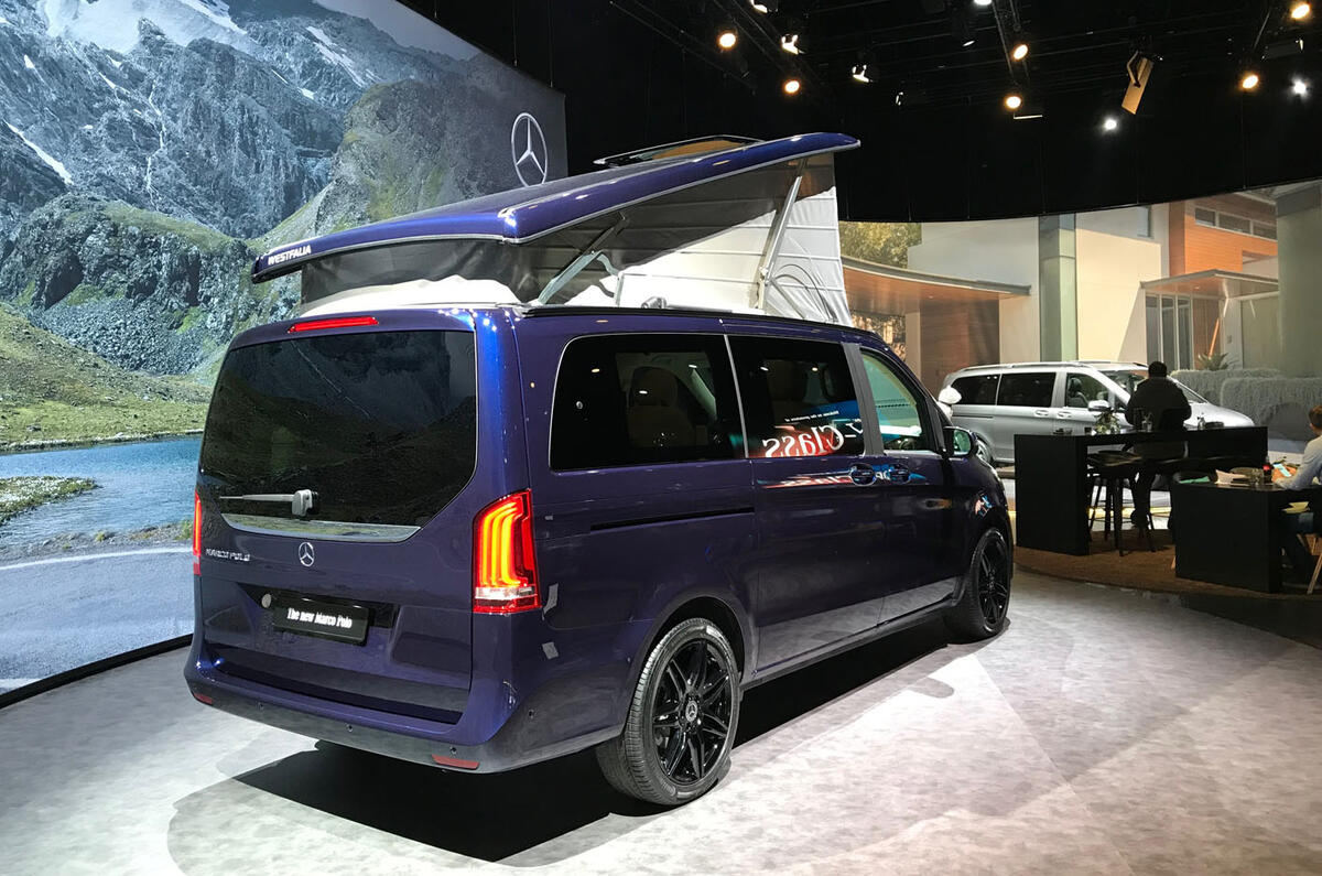 mercedes v class camper van