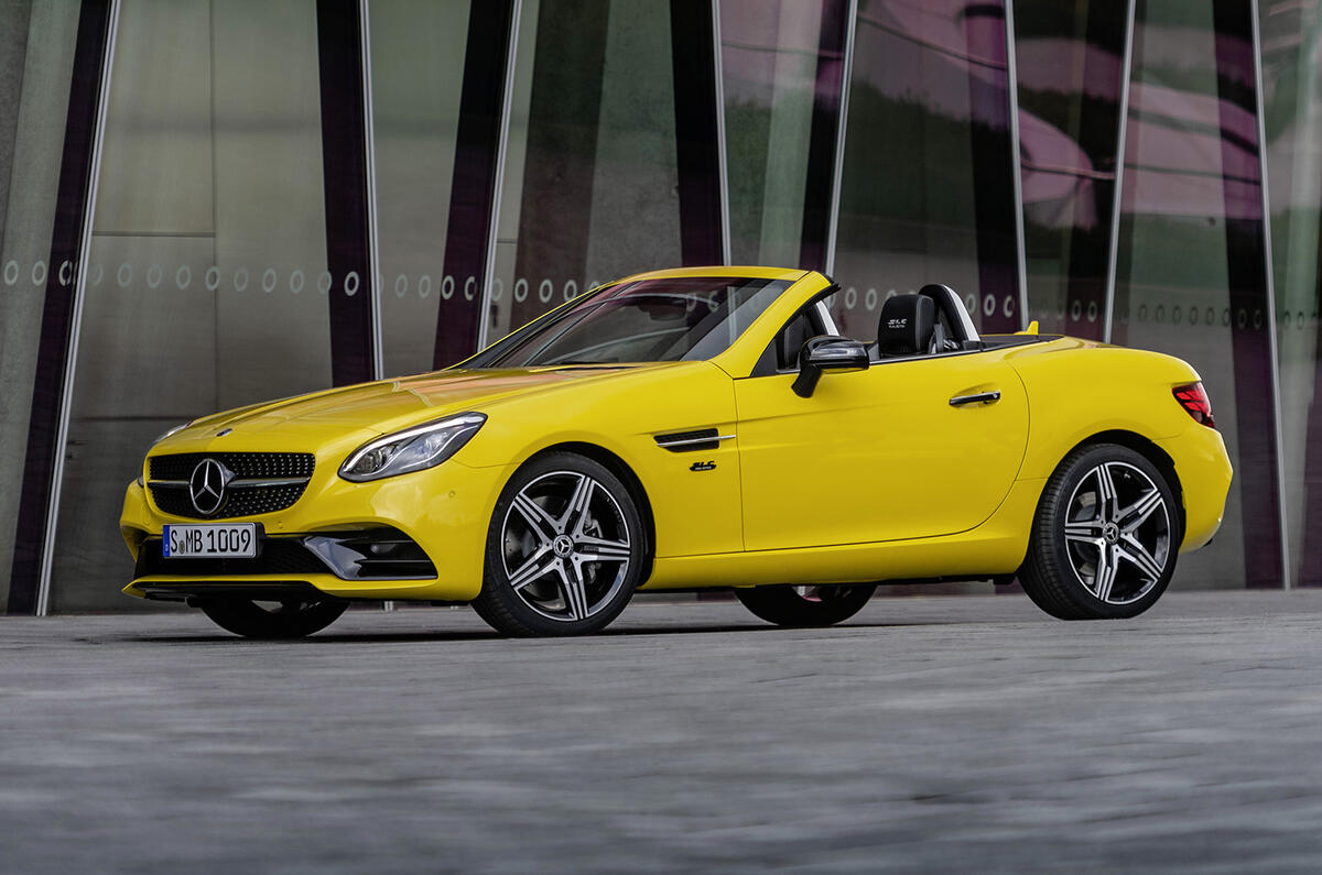 Mercedes-Benz SLC final edition official press - static side