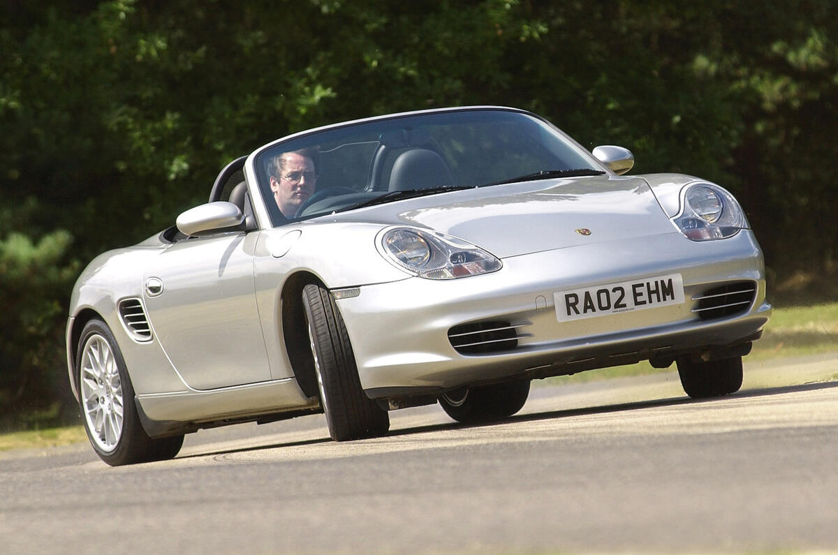 89 porsche boxster drifting