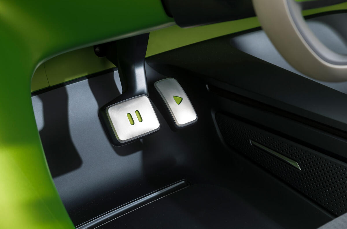 Volkswagen ID Buggy concept first drive - pedals