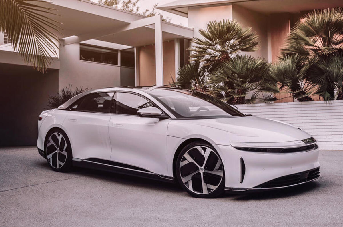 Lucid Air electric saloon makes UK debut Autocar