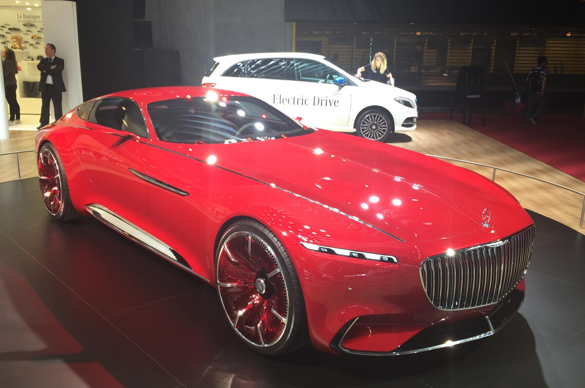 Vision Mercedes-Maybach concept at the Paris motor show 2016 - show report and gallery
