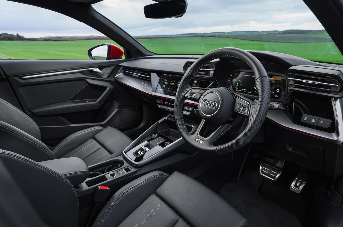 Audi A3 TFSIe 2020 UK first drive review - cabin