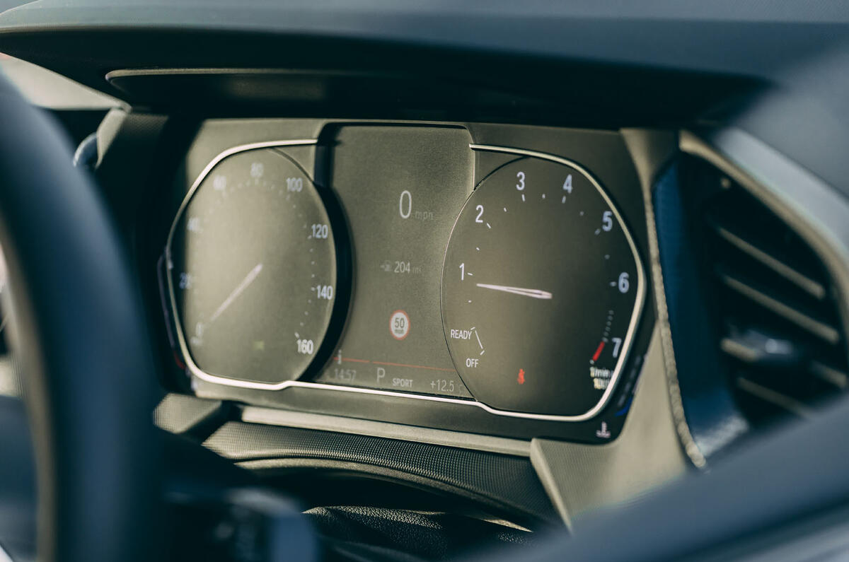 9 BMW 1 Series 128ti 2021 UK first drive review instruments