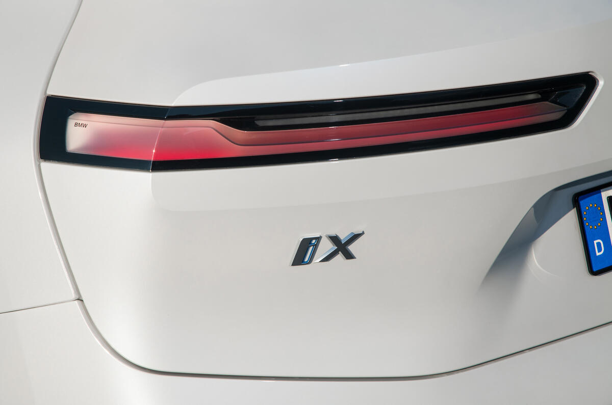 9 bmw ix xdrive 50 2021 first drive review rear lights