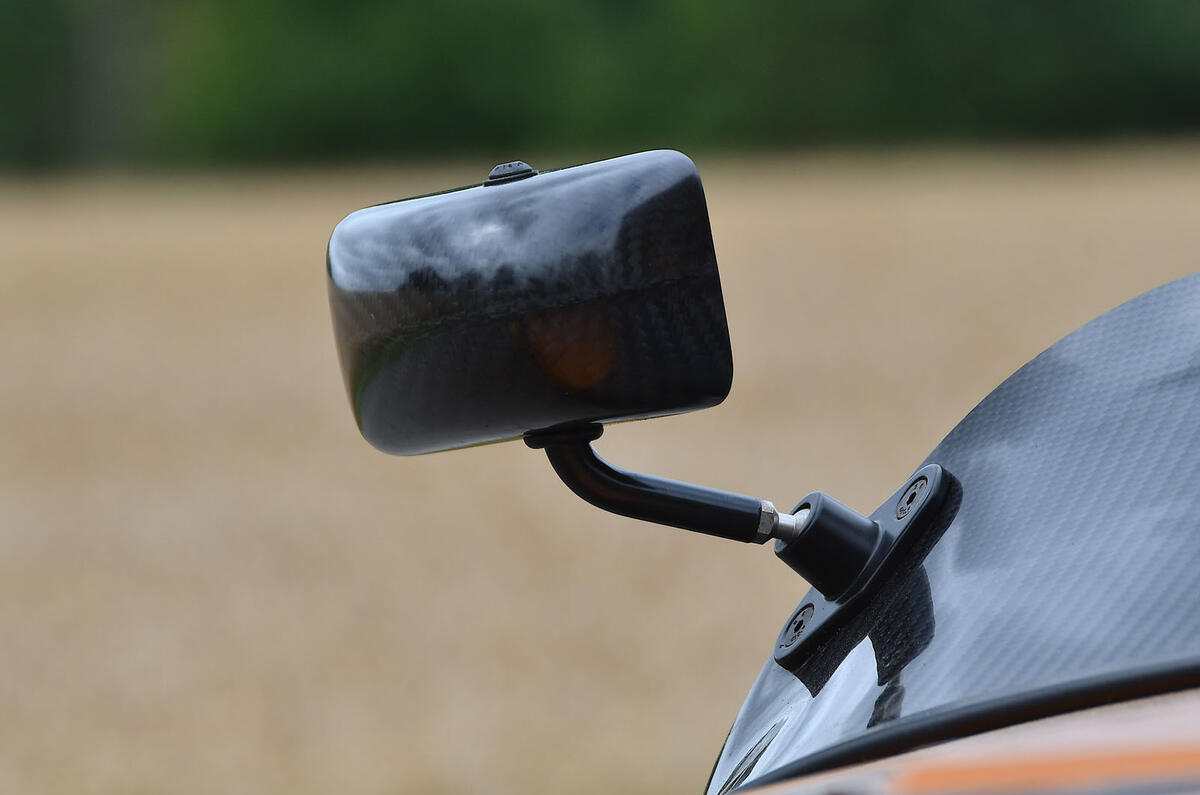 9 Caterham Seven 170 R 2021 UK FD wing mirrors