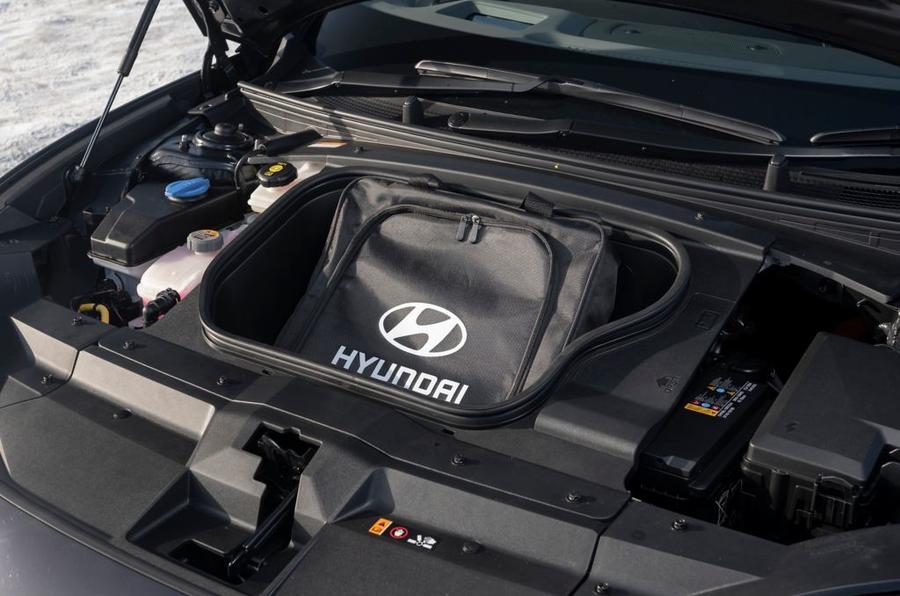 Hyundai Ioniq 6 coffre à bagages