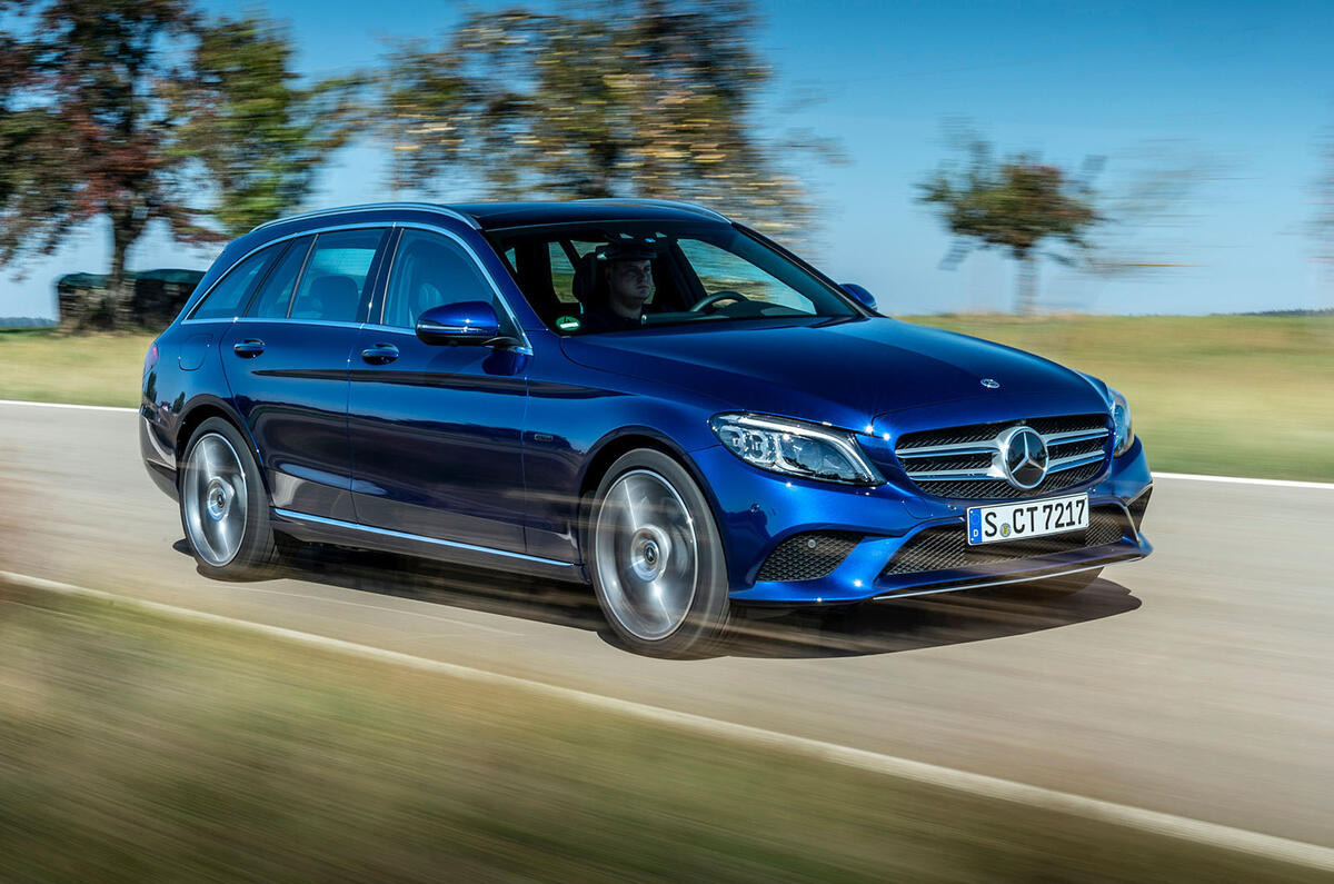Mercedes Benz C Class Estate C300de 2018 Review Autocar