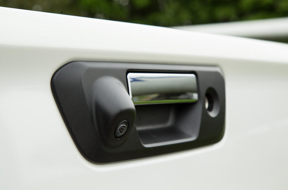 Mercedes-Benz X-Class longterm review tailgate handle