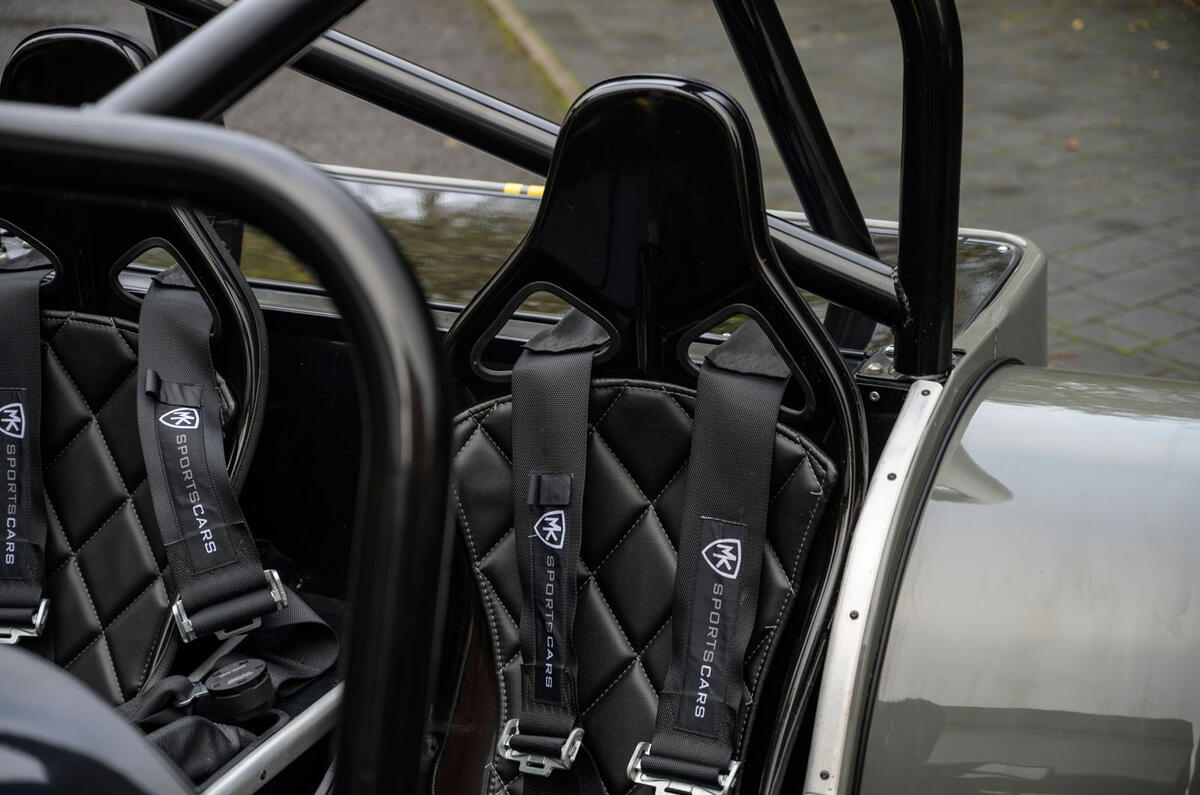 9 MK Indy Hayabusa 2021 UK first drive review seats