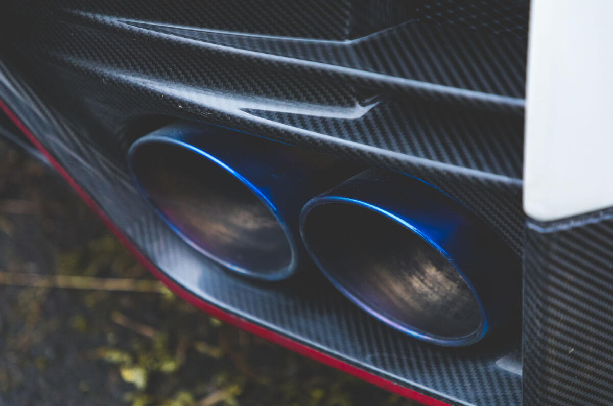 Nissan GT-R Nismo 2020 UK first drive review - exhausts