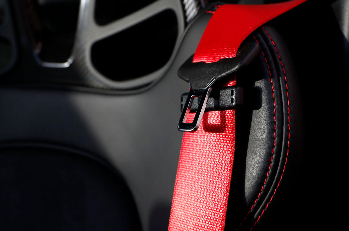 Porsche Boxster T 2019 first drive review - seatbelts