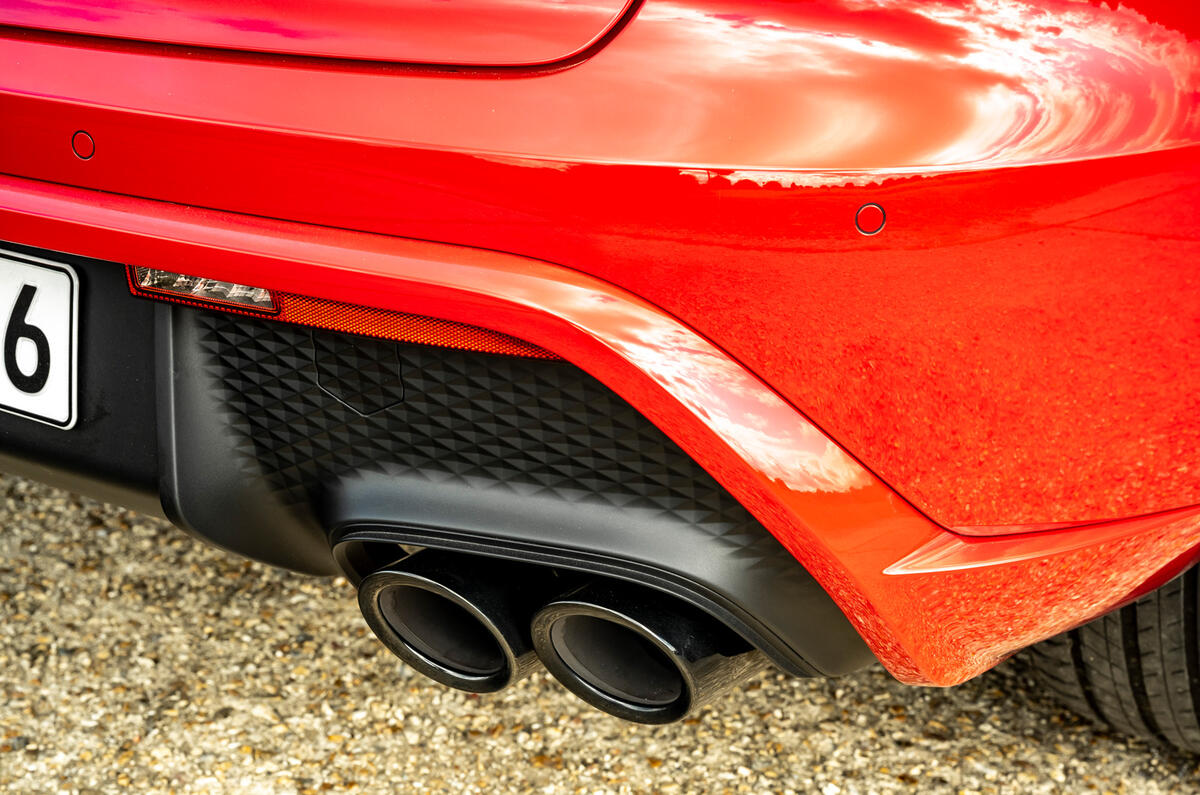 9 Porsche Macan GTS 2021 UK LHD first drive exhausts