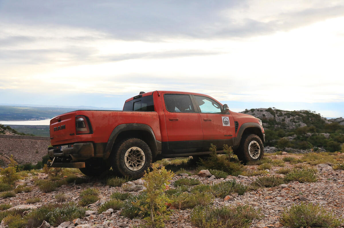 9 RAM 1500 TRX 2021 first drive review static side