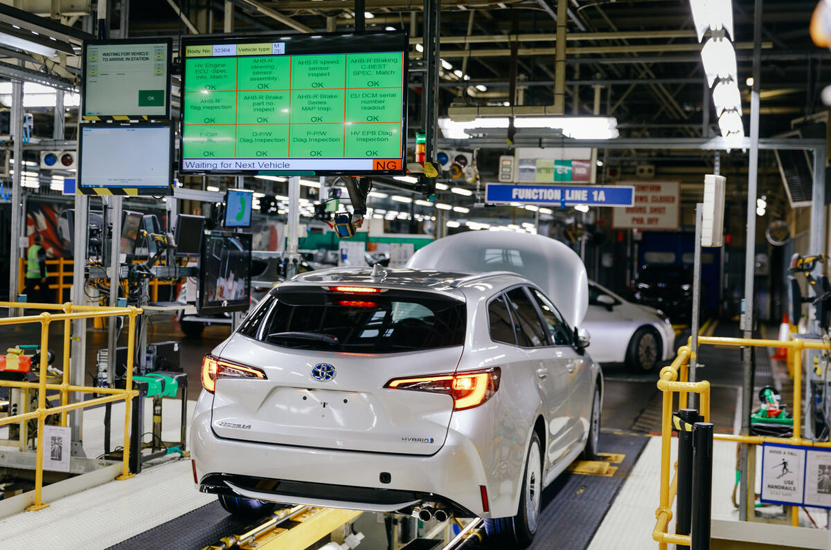Building 40 New Cars Per Hour Inside Toyota S Burnaston Plant Autocar