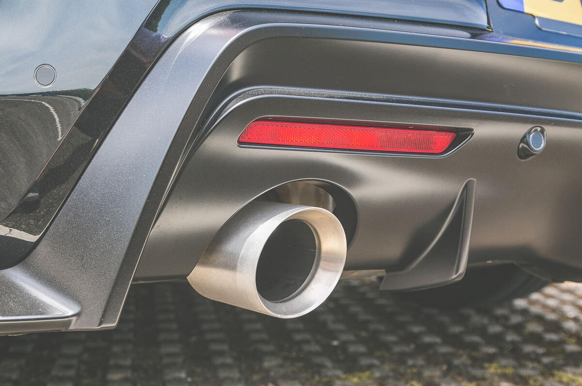 Toyota Supra 2019 UK first drive review - exhausts
