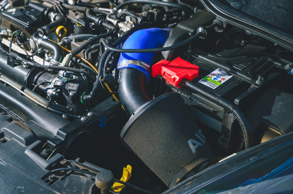 9 Turbo Technics Fiesta ST 285 2022 UK first drive review air filter