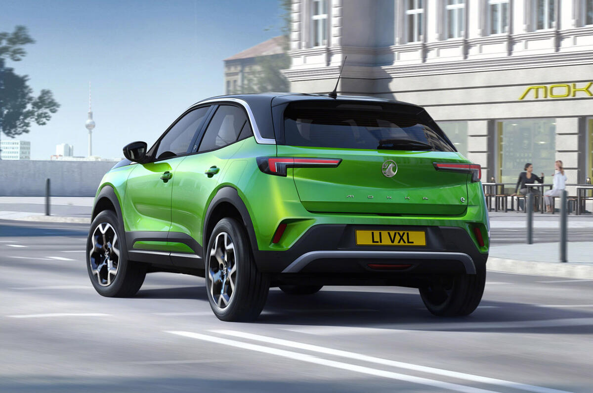 Vauxhall Mokka - hero rear