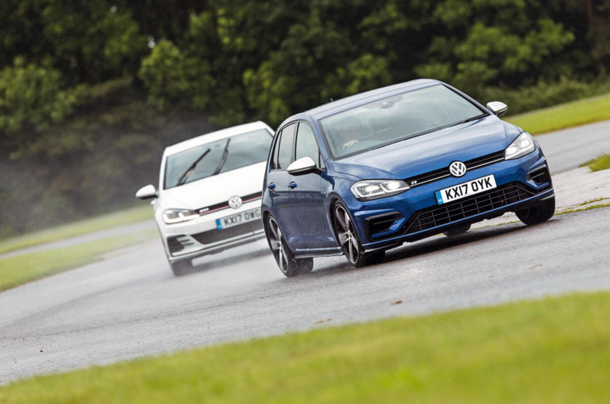 Volkswagen Golf GTI and Golf R