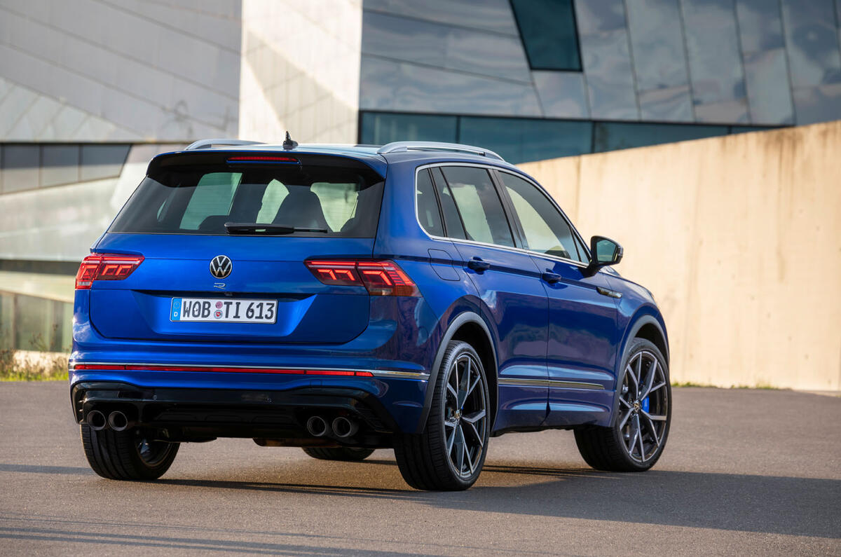 Volkswagen Tiguan R 2020 : premier bilan de conduite - statique arrière