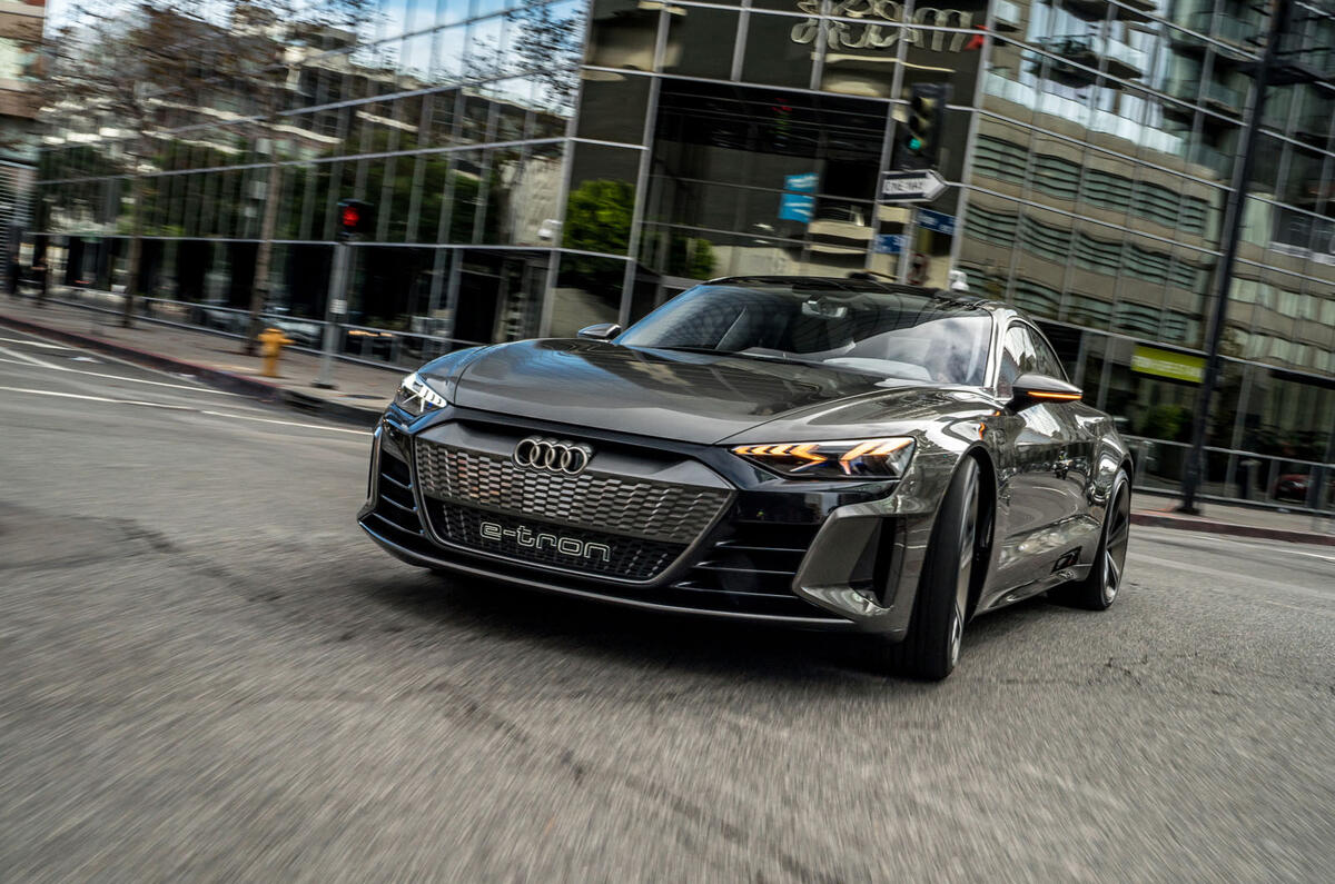 Audi E Tron Gt Concept 2018 First Drive Of Electric Sports Saloon