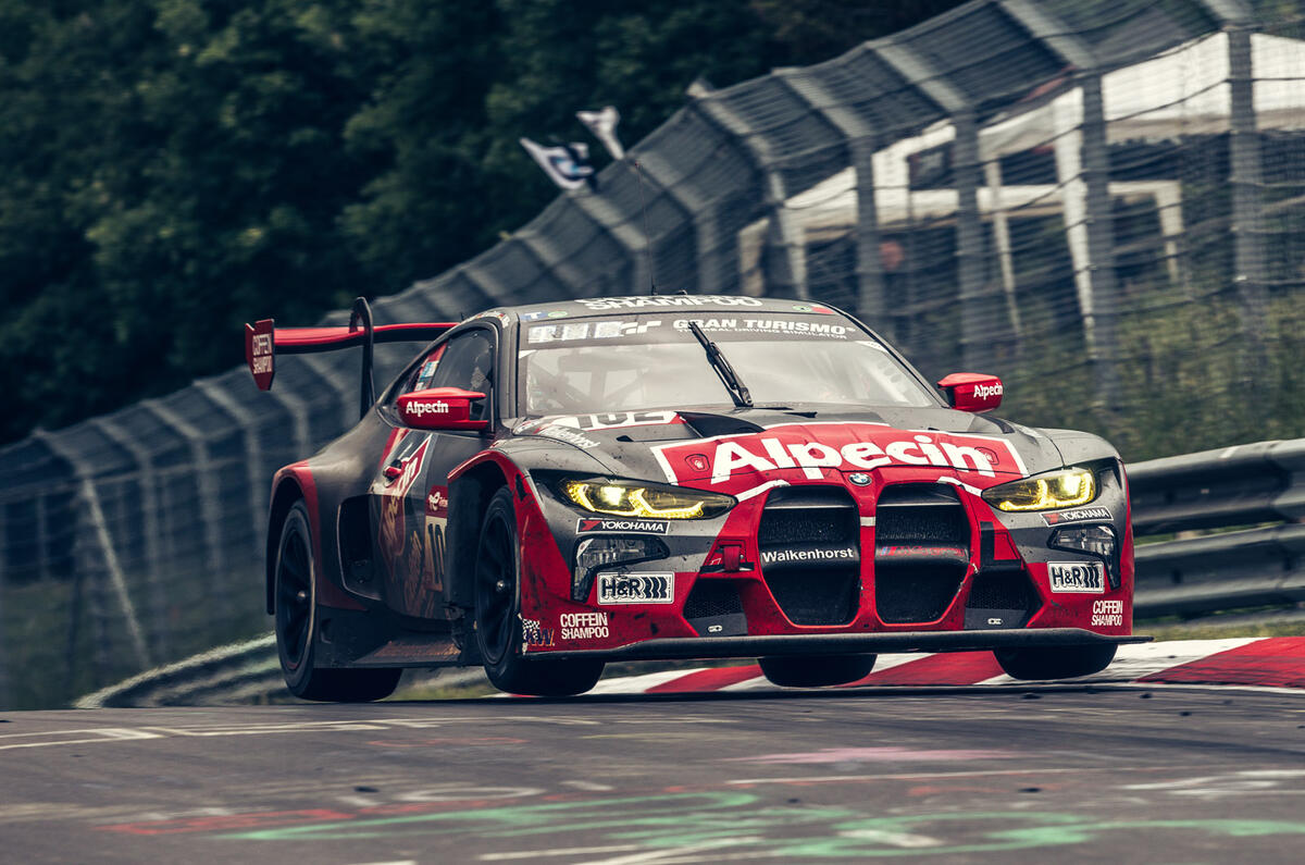 90 bmw m4 gt3  nurburgring front