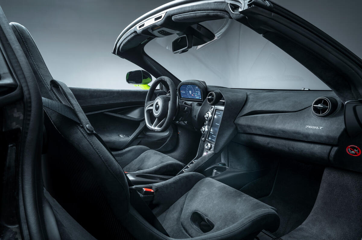 90 cabina de estudio McLaren 765LT Spider