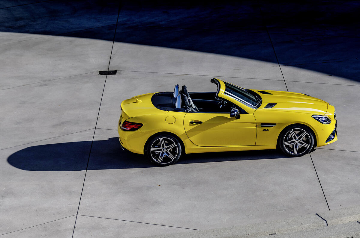 Mercedes-Benz SLC final edition official press - static front