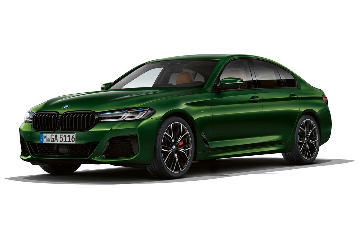 BMW M550i 2020 facelift official images - static front