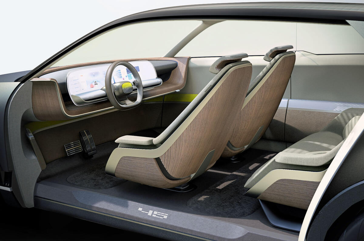 Hyundai 45 concept official reveal - cabin