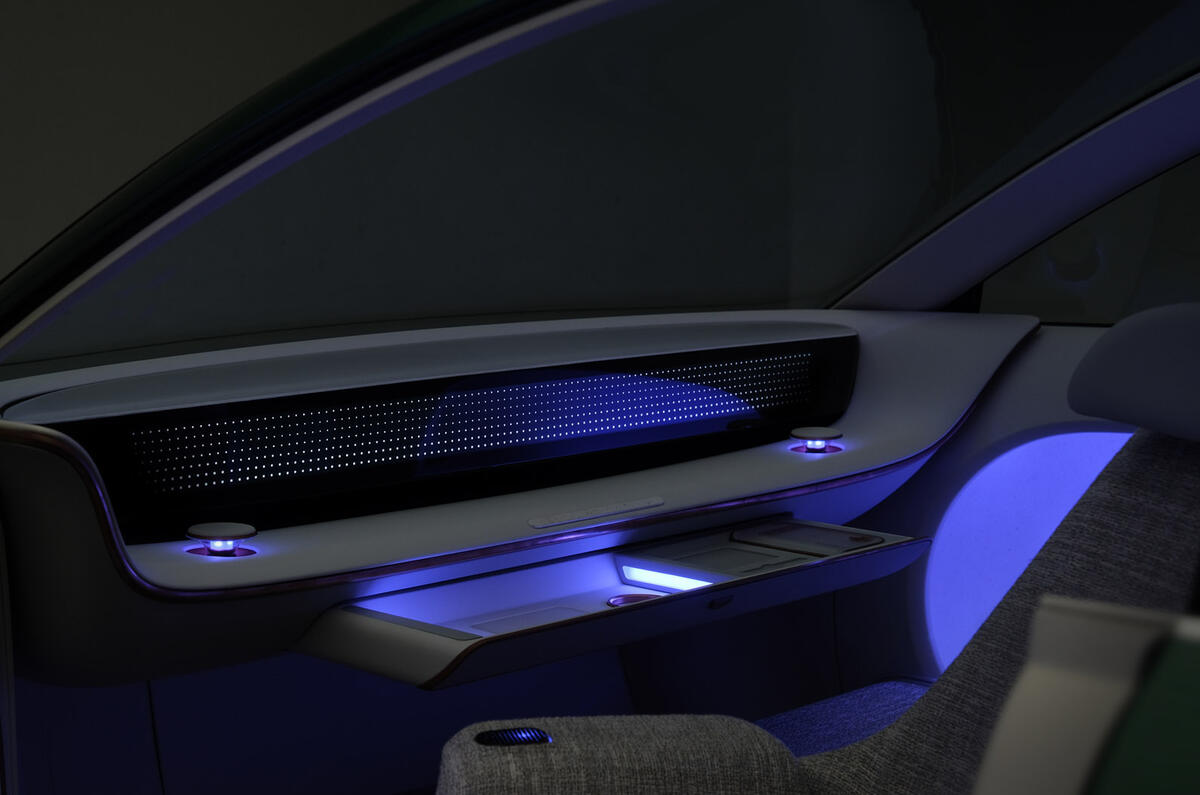 91 Hyundai Ioniq 7 Concept официально представил приборную панель