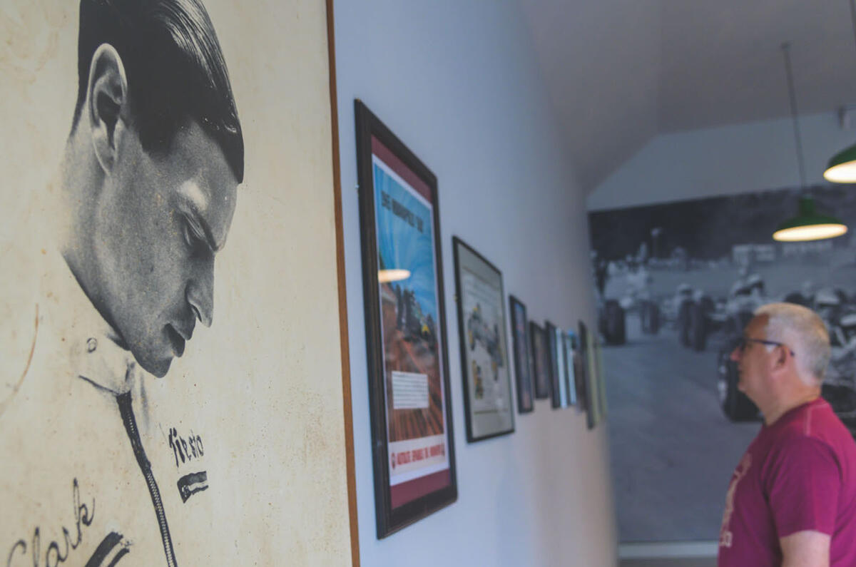 Jim Clark Museum preview day - posters
