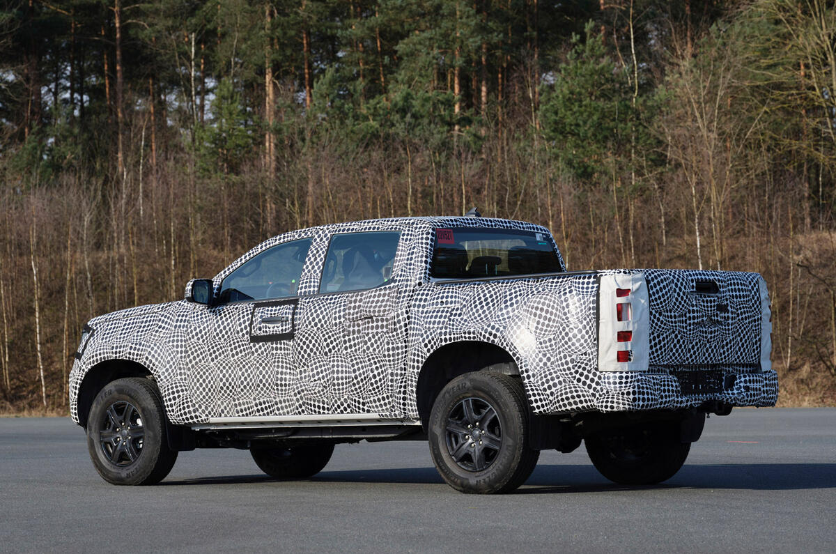 91 Volkswagen Amarok prototype action static rear