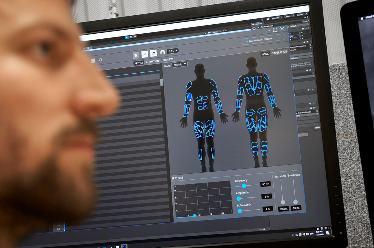 Volvo mixed reality simulator research - haptics