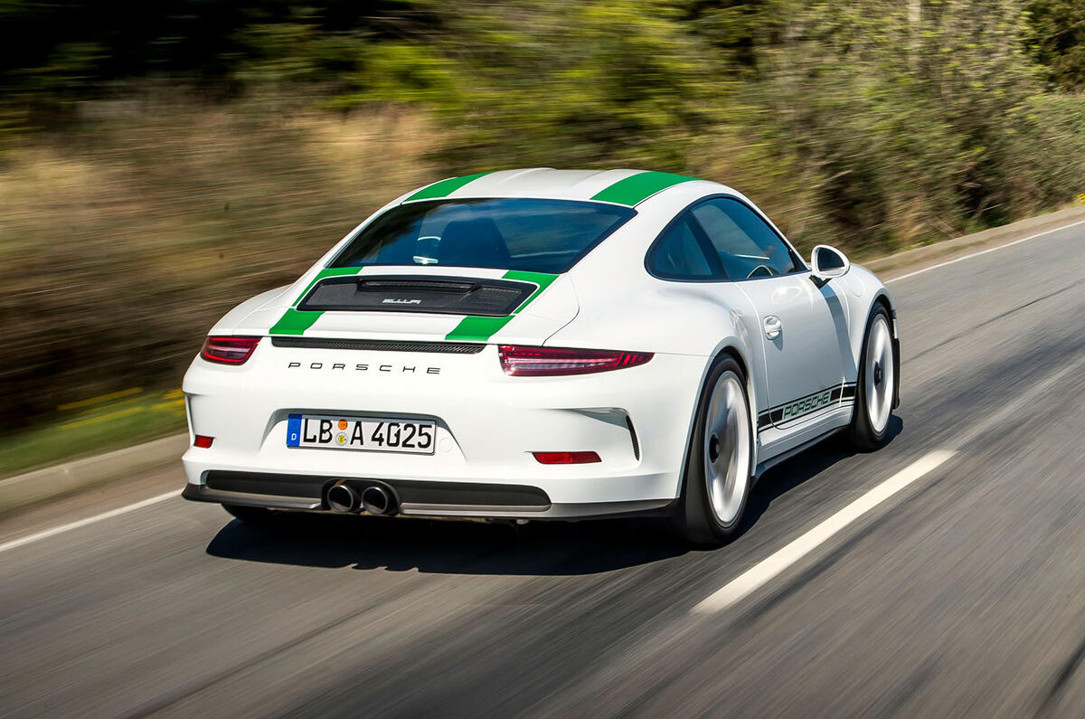 Porsche 911 R rear