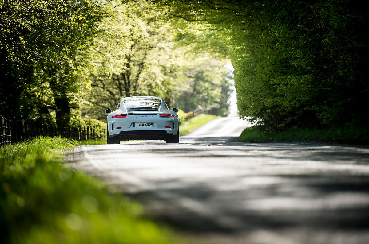 Porsche 911 R rear