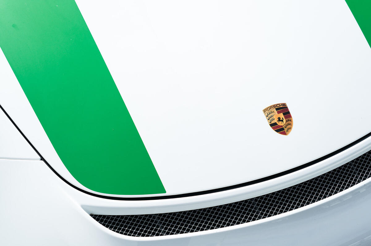 Porsche enamel badge