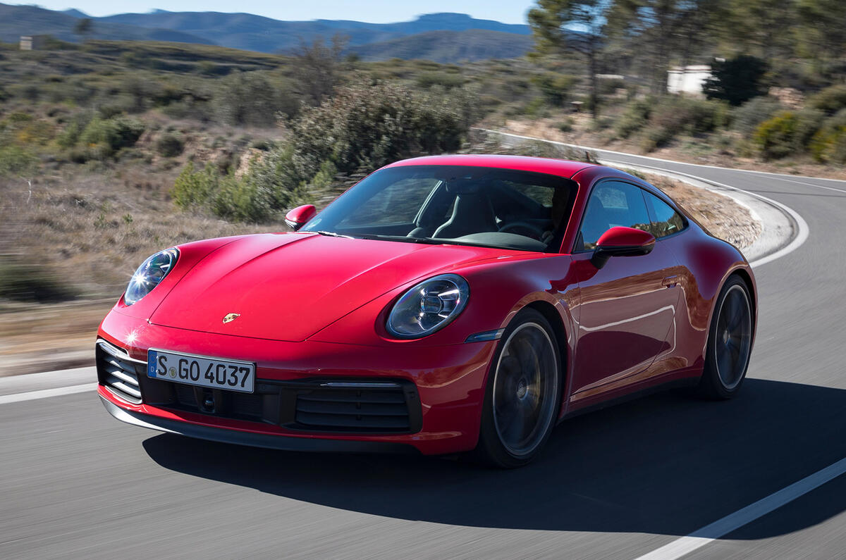 Porsche 911 Carrera 4S 2019 review - hero front