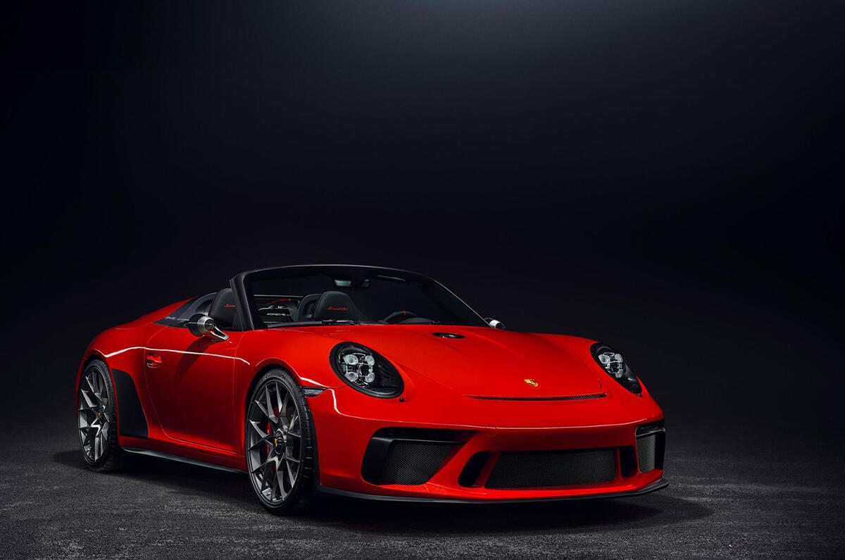 Porsche confirms 911 Speedster for limited production