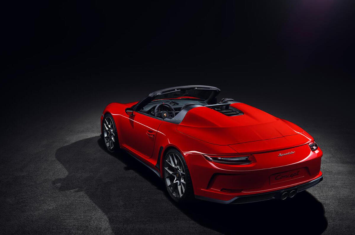 Porsche confirms 911 Speedster for limited production